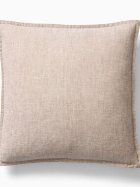 West Elm European Flax Linen Pillow Covers set of 2